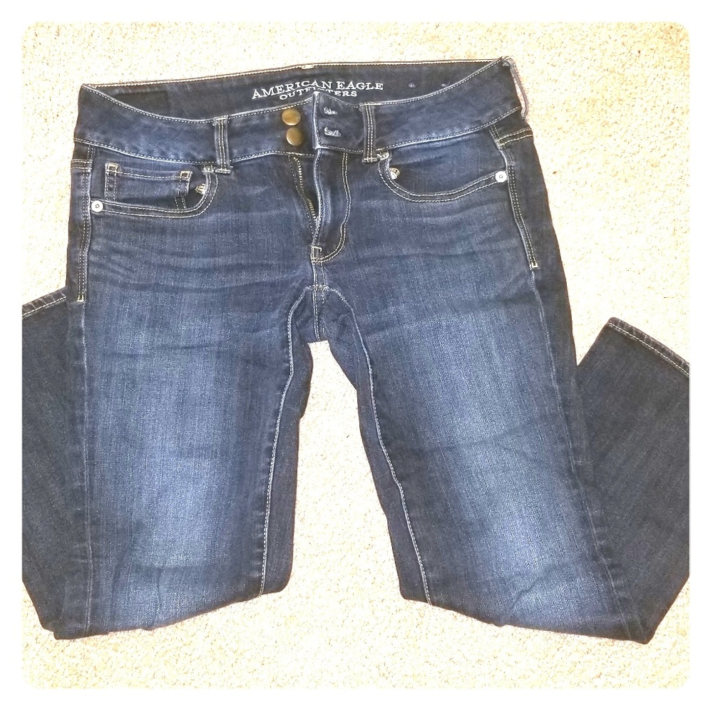 American Eagle Crop Jeans stretchy